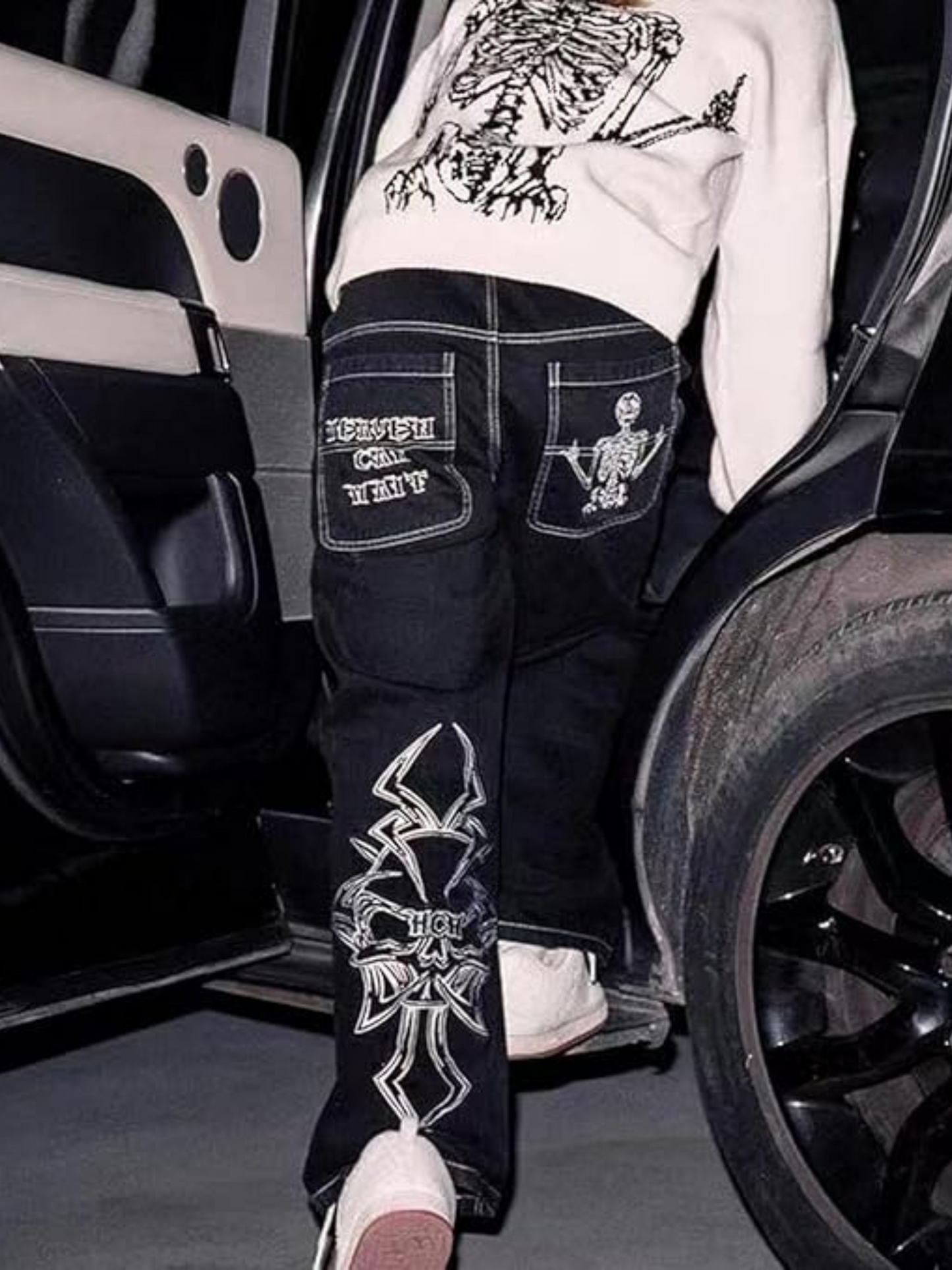 Amalfi Artful Baggy Jeans