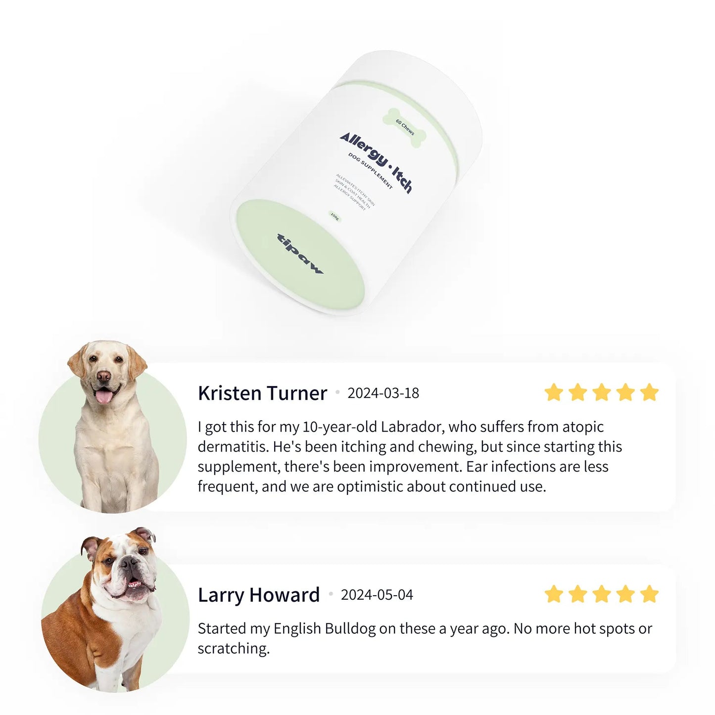 Pup's Itch-Free Chews