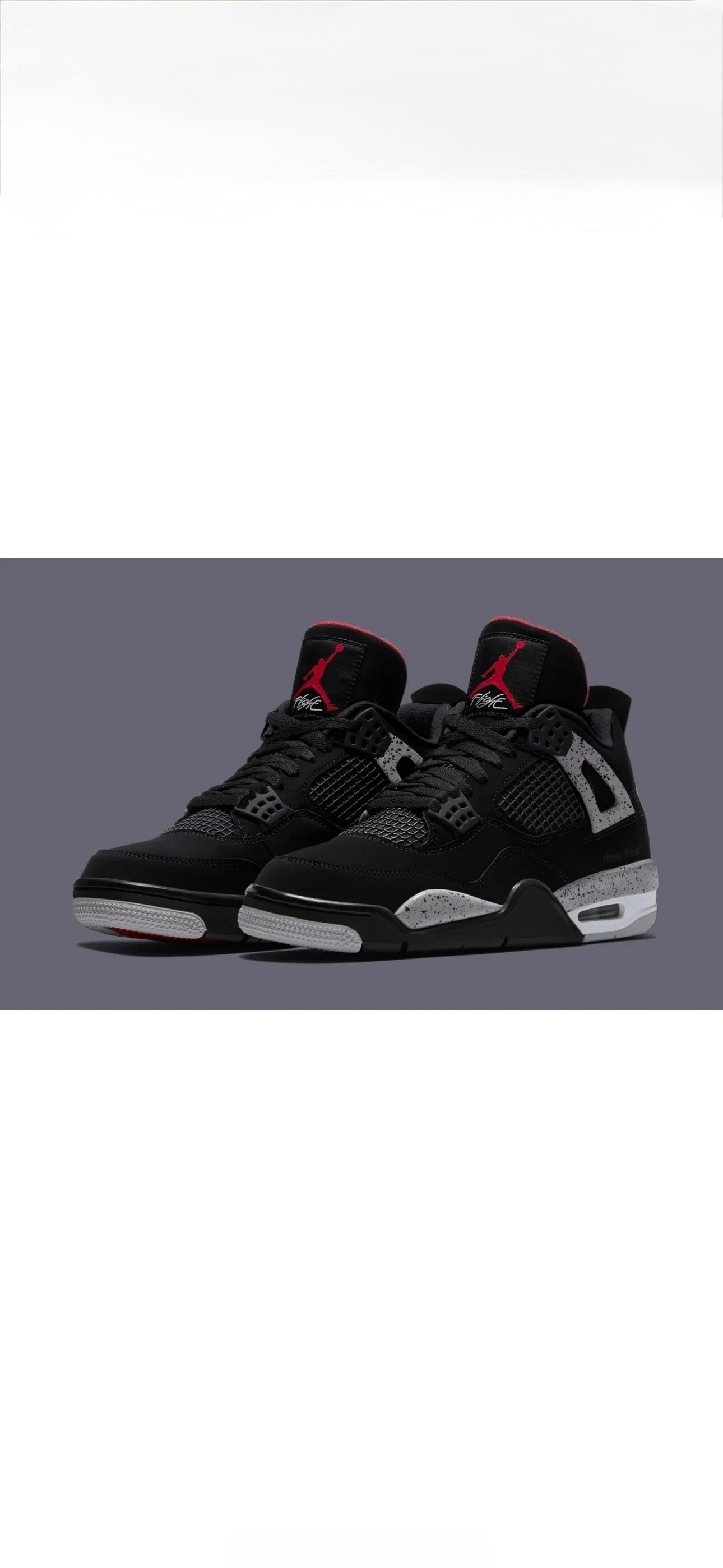Concept Lab // Air Jordan 4 "Black Cement"