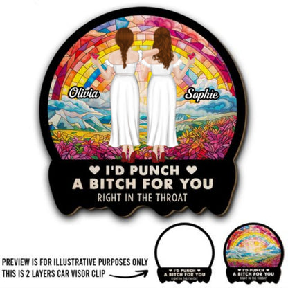 Bestie Car Charm Keepsake