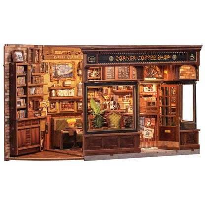 Charming Coffee Shop Dollhouse