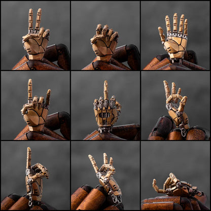 Artistic Mechanical Hand Necklace