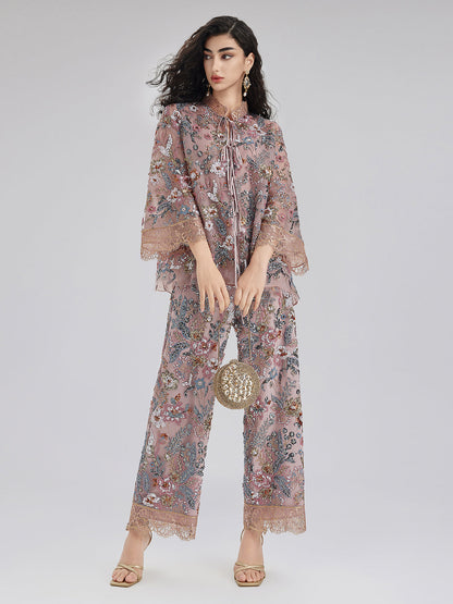 Sparkling Sequin Party Blouse