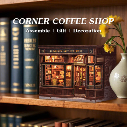 Charming Coffee Shop Dollhouse