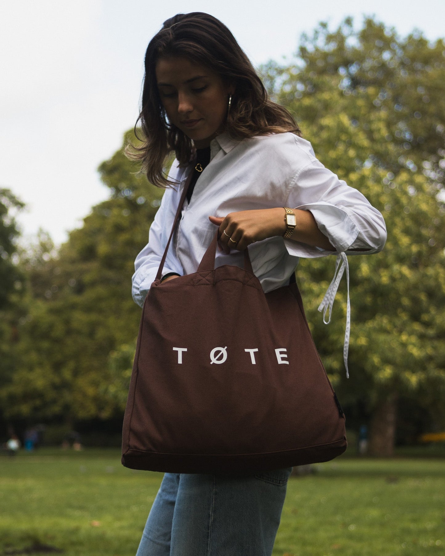Durable Crossbody Tote Bag