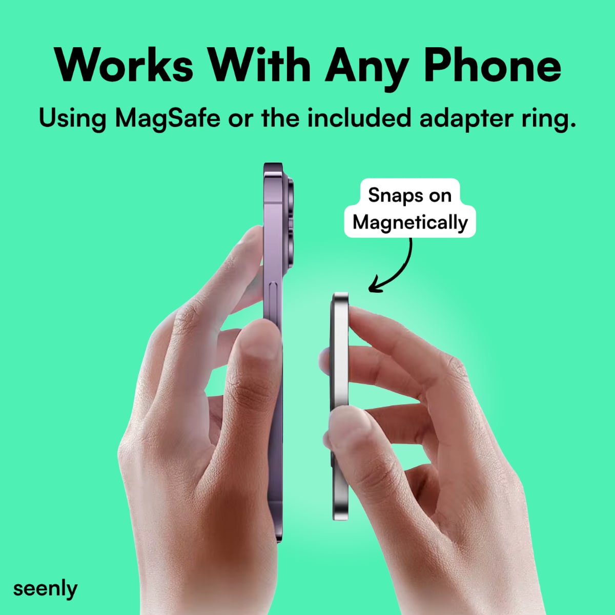 Snap-On Selfie Screen