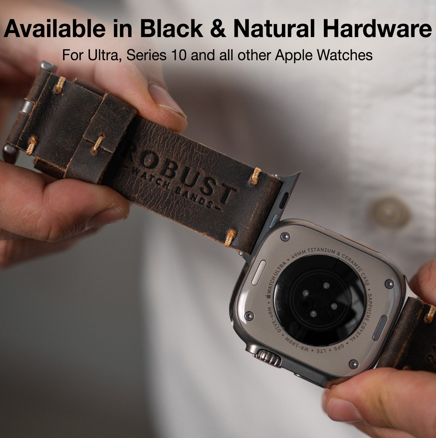Timeless Leather Watch Band