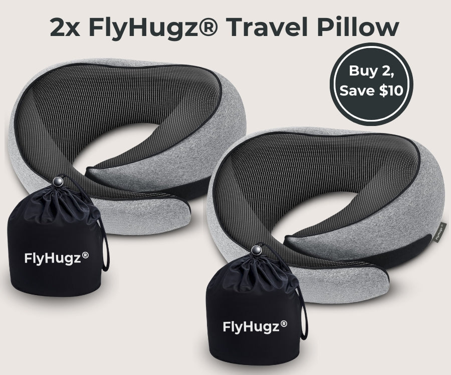 FlyHugz Travel Comfort Pillow