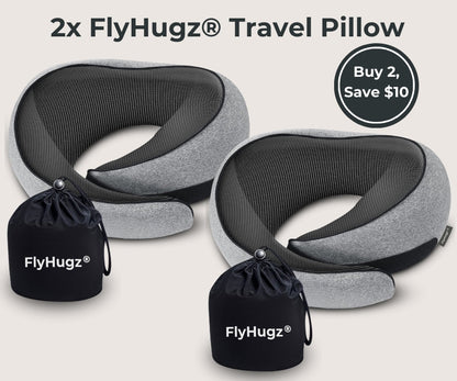 FlyHugz Travel Comfort Pillow