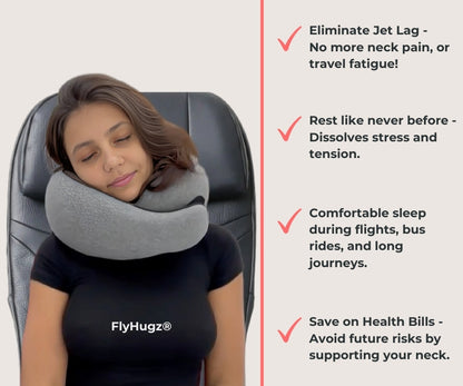 FlyHugz Travel Comfort Pillow
