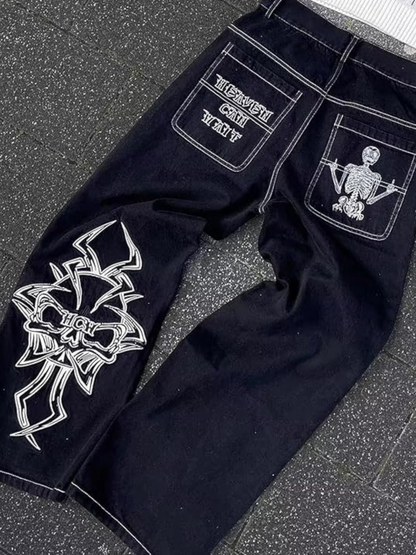 Amalfi Artful Baggy Jeans