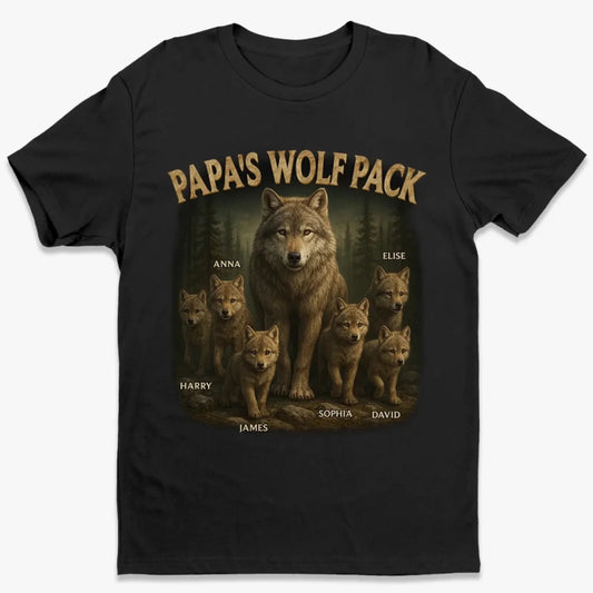 Family Wolf Pack Shirt