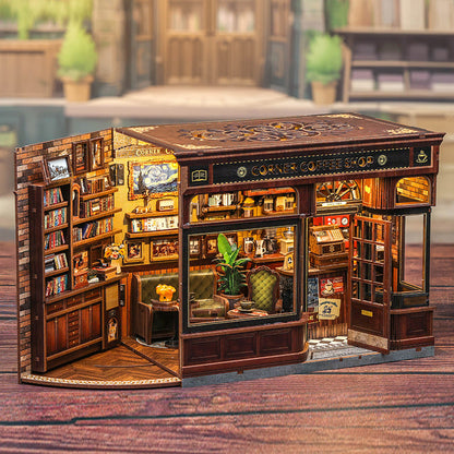 Charming Coffee Shop Dollhouse