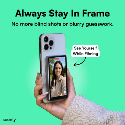 Snap-On Selfie Screen