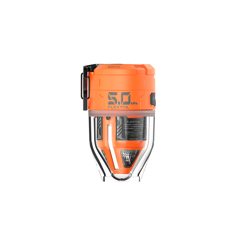Portable Air Pump with LED Light
