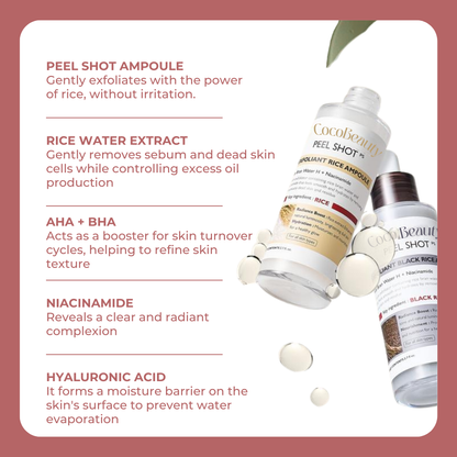 Radiant Glow Rice Ampoule Duo