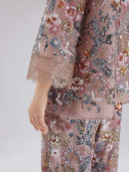Sparkling Sequin Party Blouse