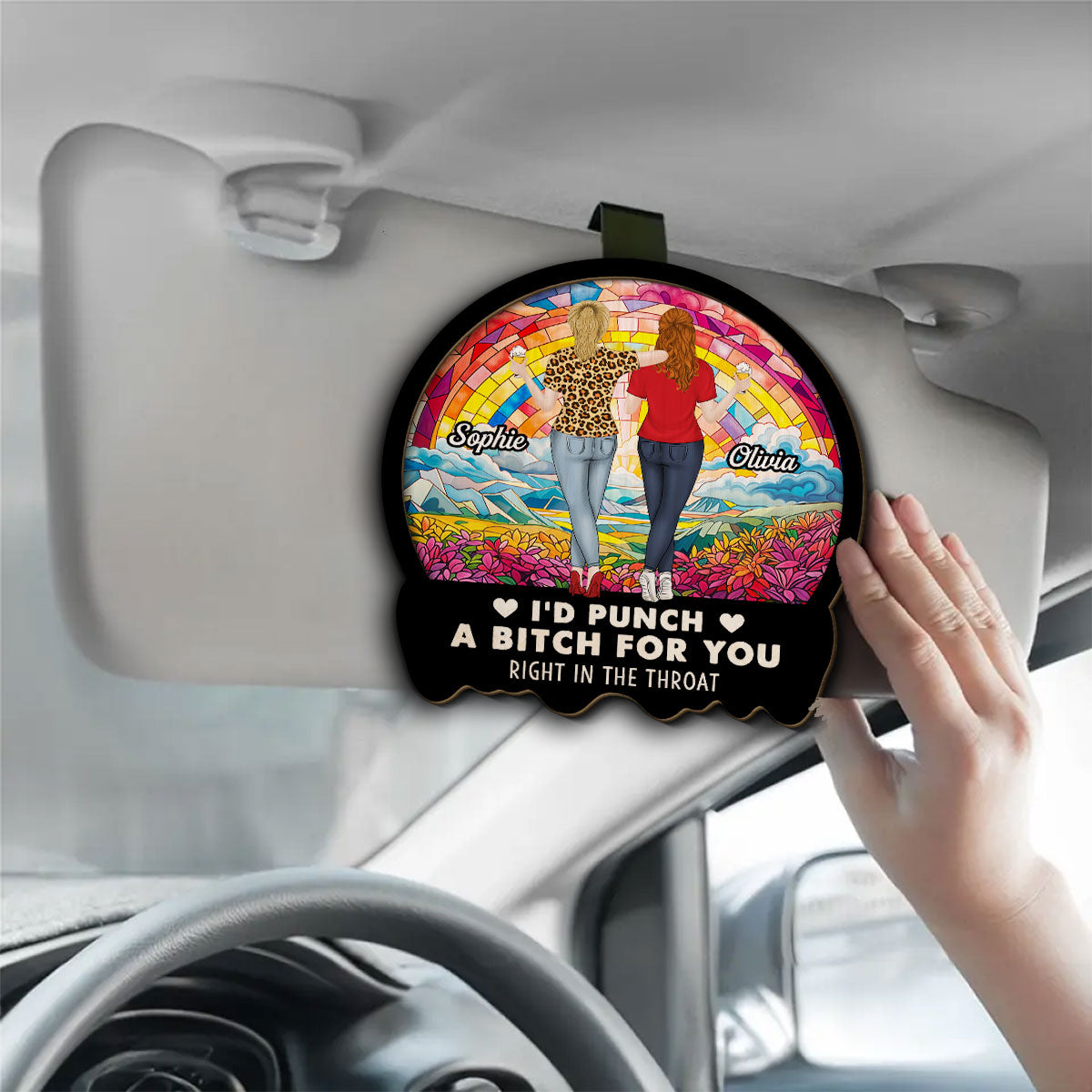 Bestie Car Charm Keepsake