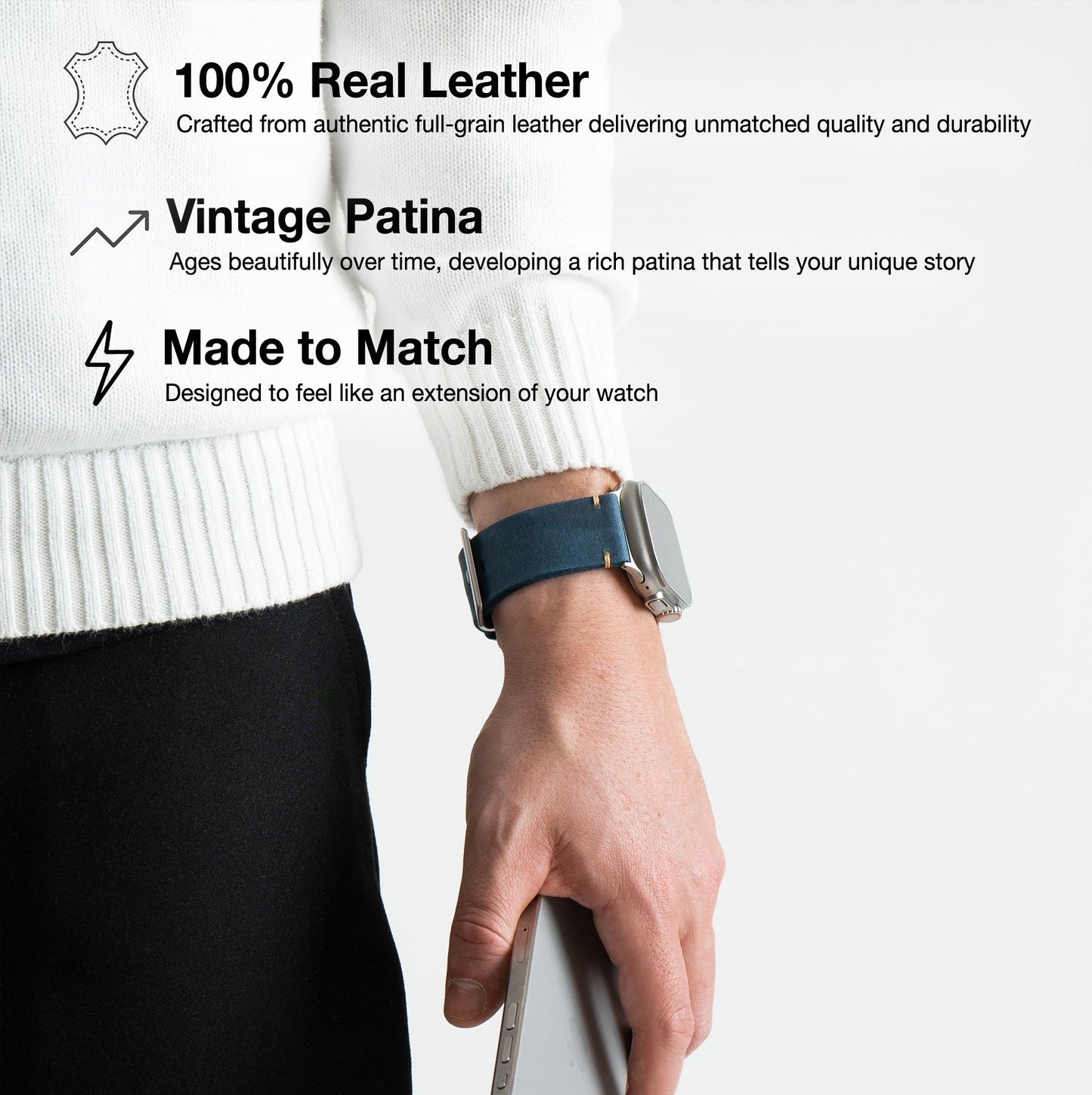 Timeless Leather Watch Band