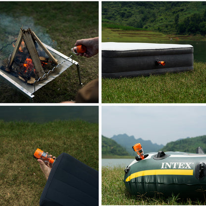 Portable Air Pump with LED Light