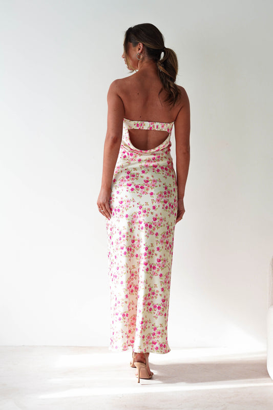 Sunny Blossom Maxi Dress