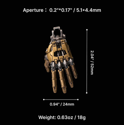 Artistic Mechanical Hand Necklace