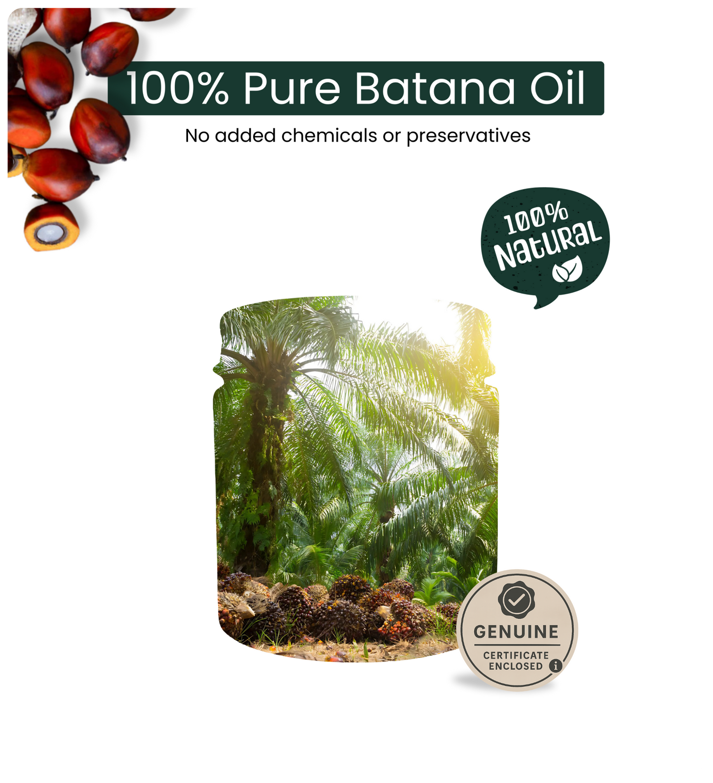 Pure Batana Hair Oil