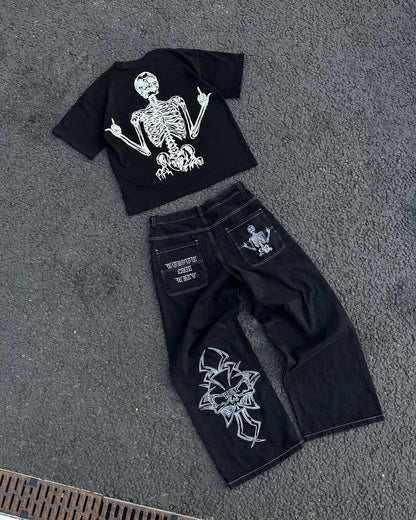 Amalfi Artful Baggy Jeans