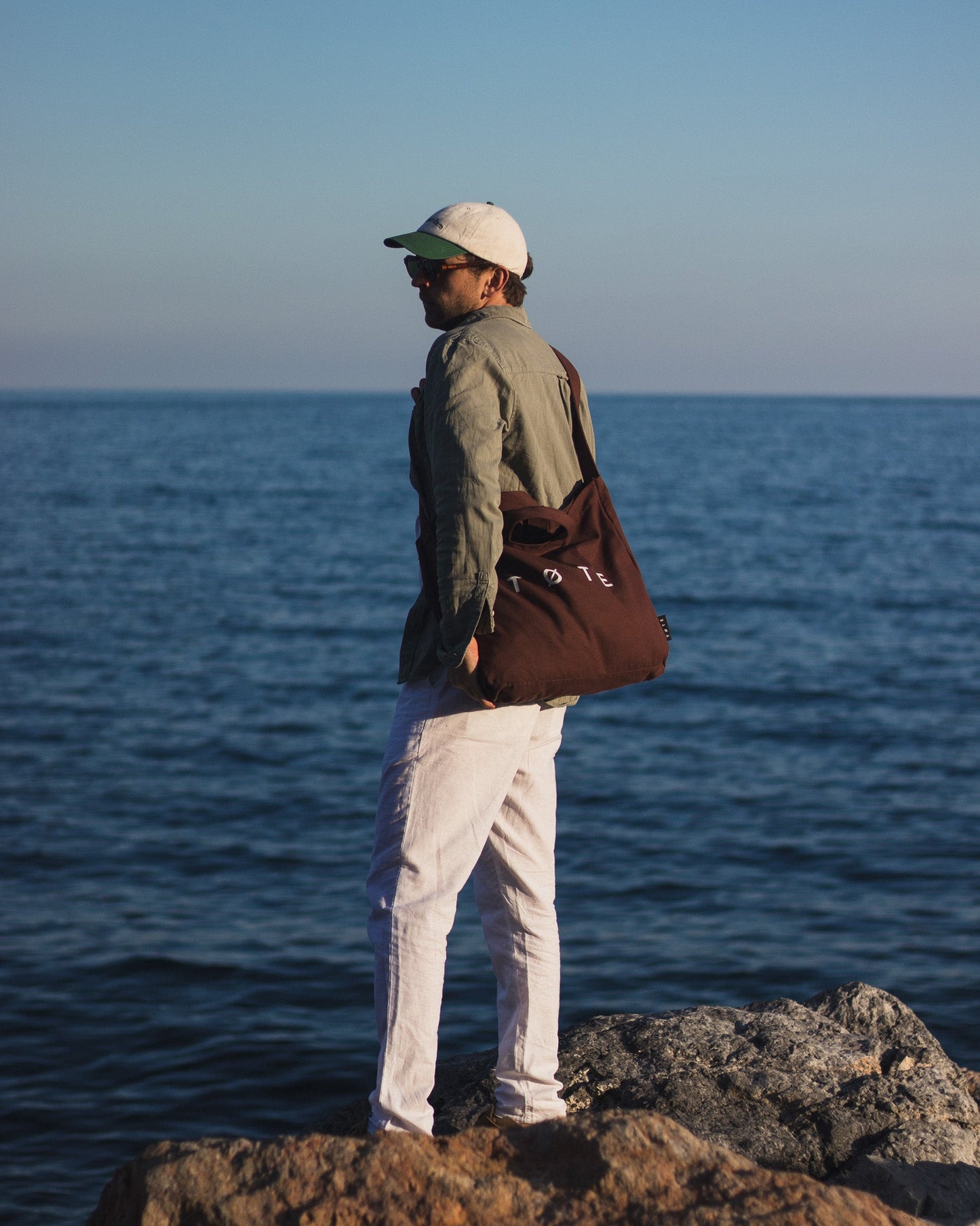 Durable Crossbody Tote Bag