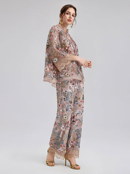 Sparkling Sequin Party Blouse