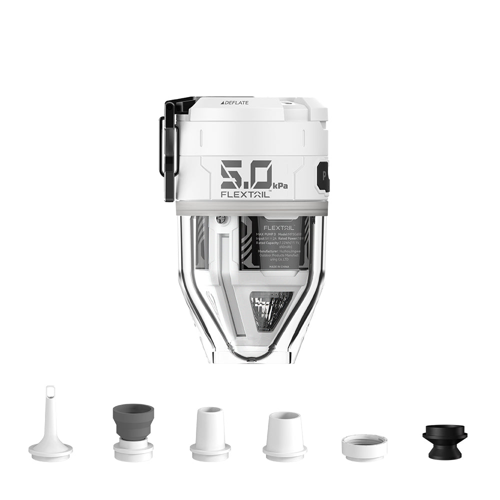 Portable Air Pump with LED Light