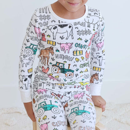 Creative Coloring Pajamas