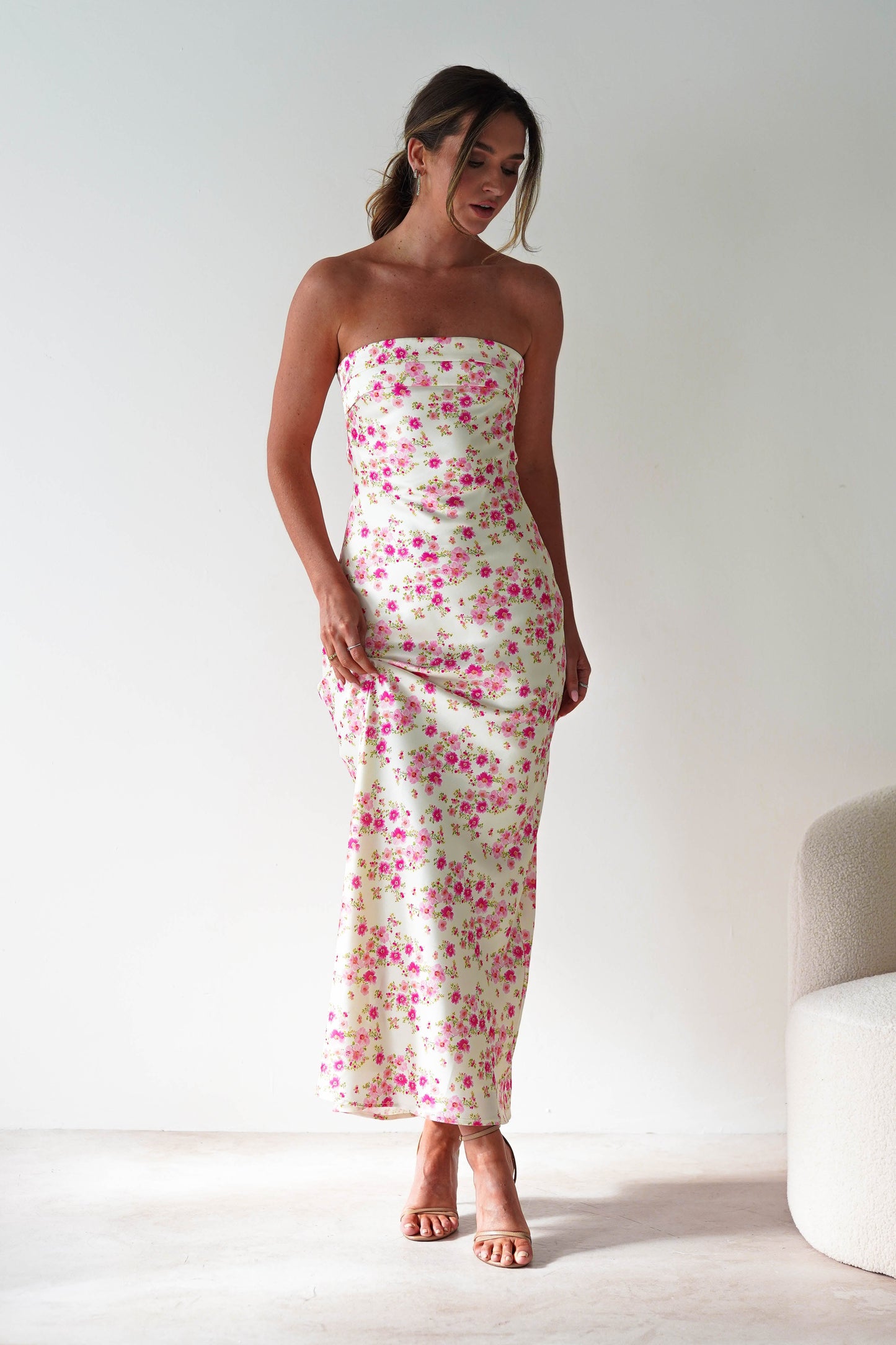 Sunny Blossom Maxi Dress