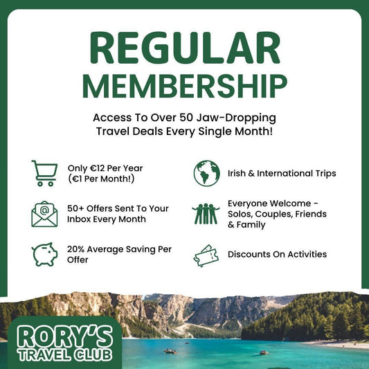 Rory's Travel Club Membership