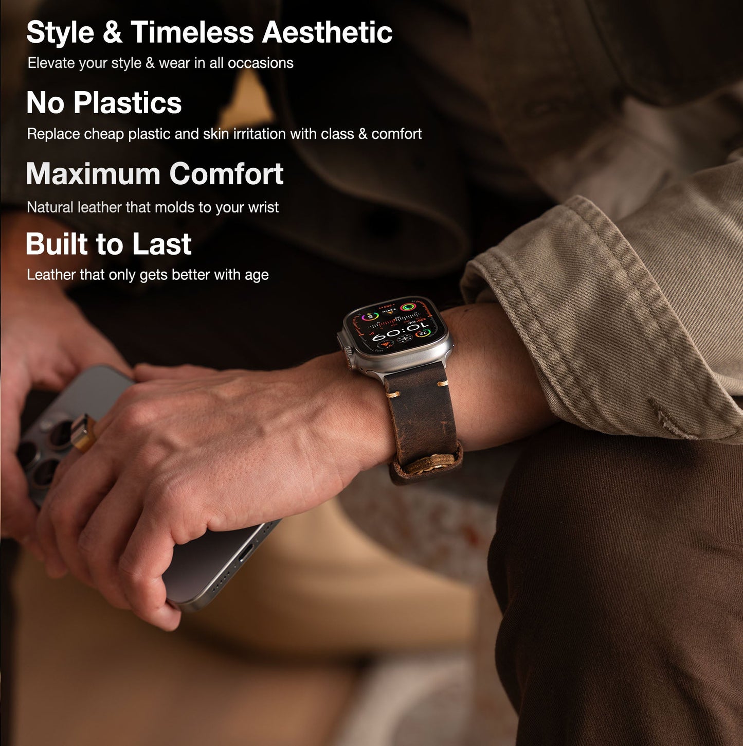 Timeless Leather Watch Band