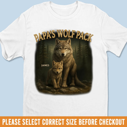 Family Wolf Pack Shirt