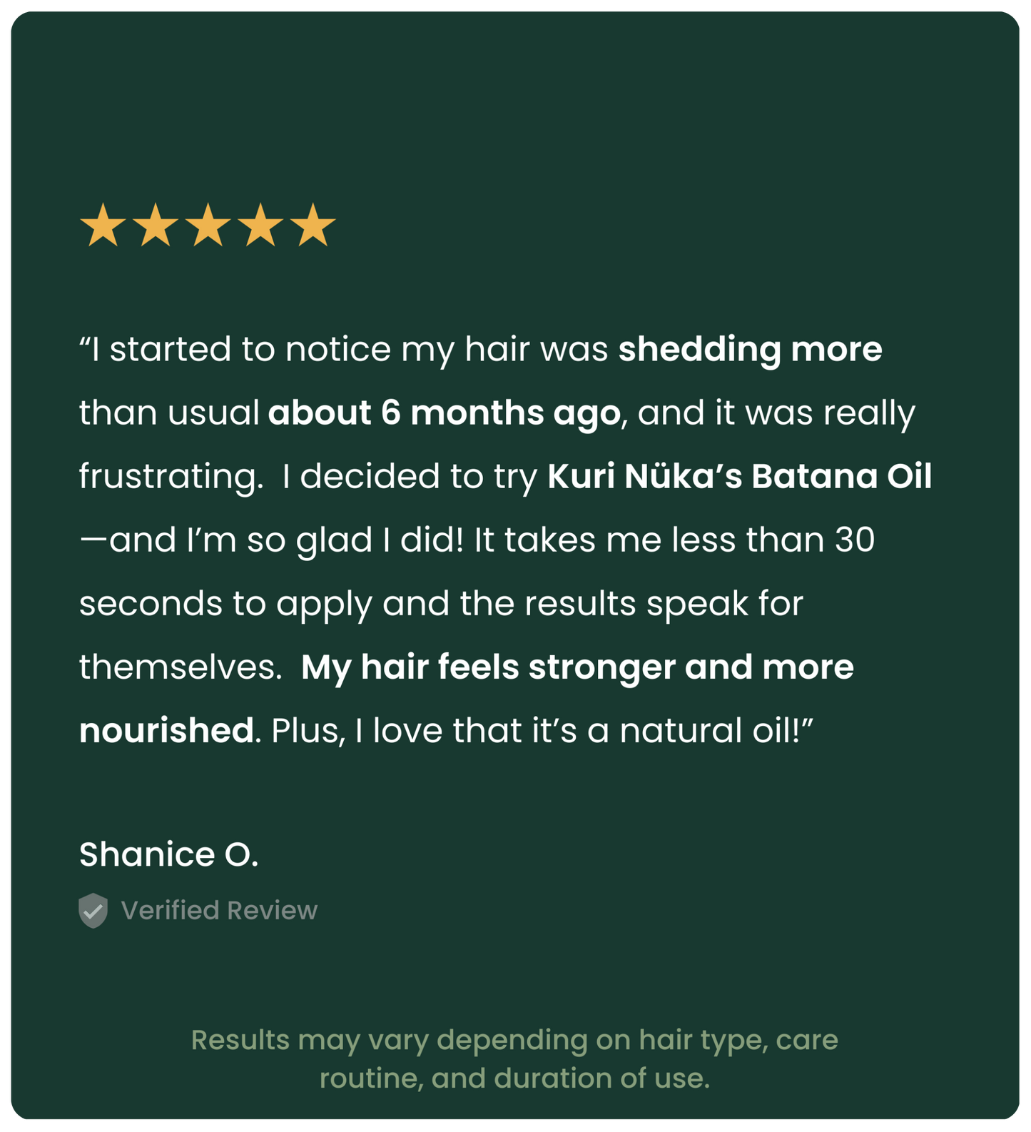 Pure Batana Hair Oil